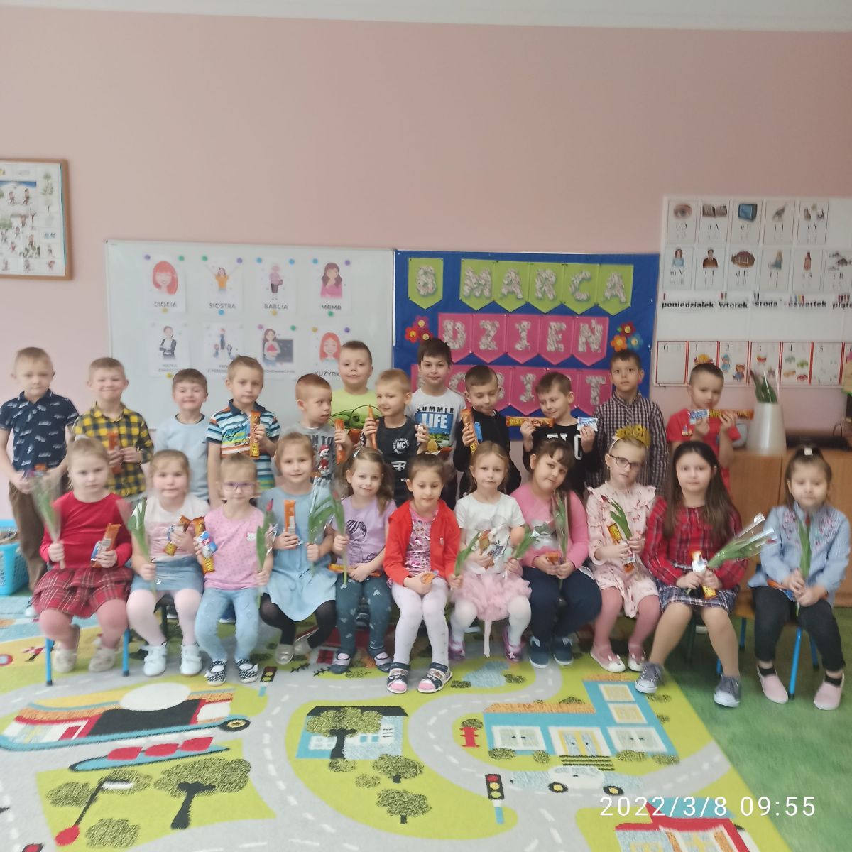 Dzień Kobiet w Przedszkolu Samorządowym w Gorzkowicach