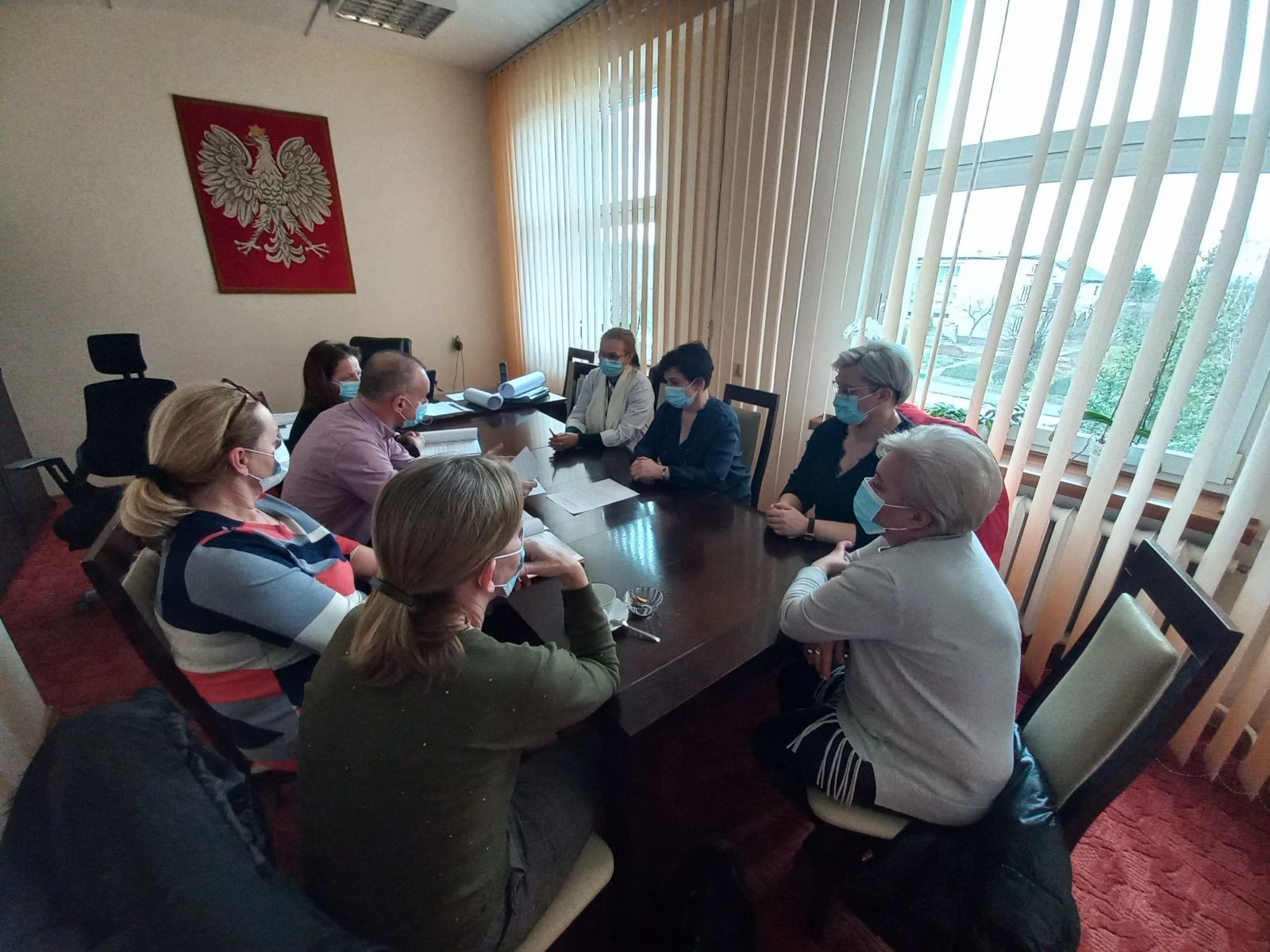 Spotkanie dotyczące funkcjonowania Publicznego Ośrodka Zdrowia w Gorzkowicach