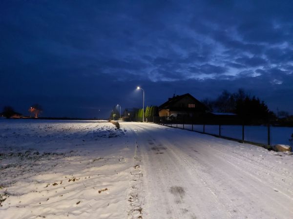 Nowe oświetlenie uliczne - Gorzkowice ul. 1000-lecia