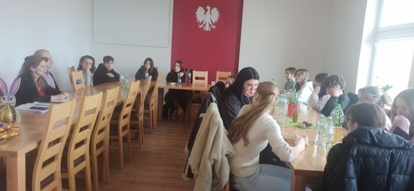 Spotkanie z Młodzieżową Radą Gminy Gorzkowice