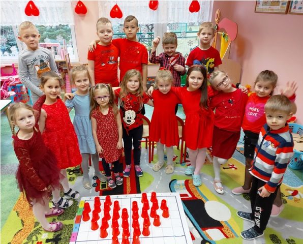 Walentynki 2022' w Przedszkolu Samorządowym w Gorzkowicach