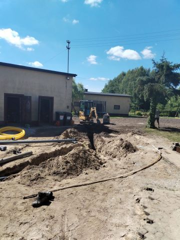 Budowa odcinka sieci kanalizacji sanitarnej ul. Warszawska