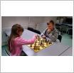 Galeria zdjęć: 	Turniej szachowy o Puchar Dyrektora Szkoły Podstawowej w Gorzkowicach. Link otwiera powiększoną wersję zdjęcia.