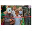 Galeria zdjęć: Poświęcenie i oddanie do użytku placu zabaw w Kotkowie. Link otwiera powiększoną wersję zdjęcia.