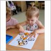 Galeria zdjęć: Dzień Tygrysa w Samorządowym Klubie Dziecięcym w Gorzkowicach. Link otwiera powiększoną wersję zdjęcia.