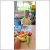 Galeria zdjęć:  Poznajemy warzywa i owoce realizacja zajęć w Samorządowym Klubie Dziecięcym w Gorzkowicach. Link otwiera powiększoną wersję zdjęcia.
