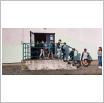 Galeria zdjęć: Próbna ewakuacja w Szkole Podstawowej w Gorzkowicach. Link otwiera powiększoną wersję zdjęcia.