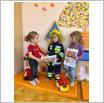 Galeria zdjęć:  Dzień Strażaka w Samorządowym Klubie Dziecięcym w Gorzkowicach.. Link otwiera powiększoną wersję zdjęcia.